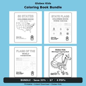 Coloring Book Bundle cover