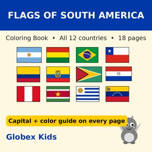 Flags of South America cover